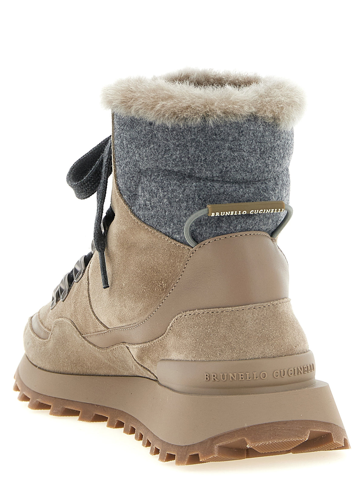 BRUNELLO CUCINELLI Brunello Cucinelli Women Lace-Up Ankle Boots With Hooks