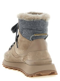 BRUNELLO CUCINELLI Brunello Cucinelli Women Lace-Up Ankle Boots With Hooks