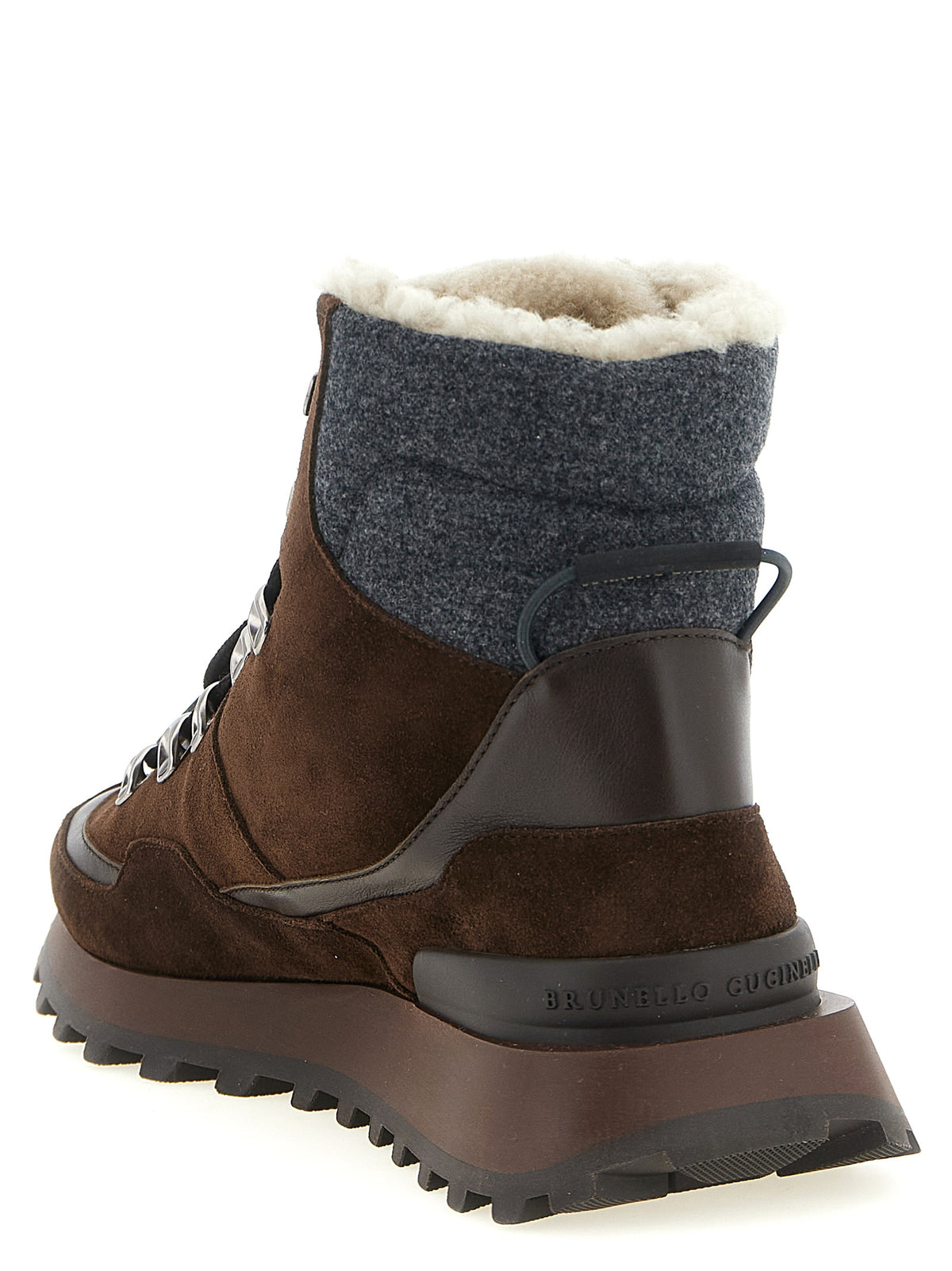 BRUNELLO CUCINELLI Brunello Cucinelli Women Lace-Up Ankle Boots With Hooks
