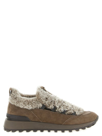 BRUNELLO CUCINELLI Brunello Cucinelli Women 'Monile' Shearling Sneakers