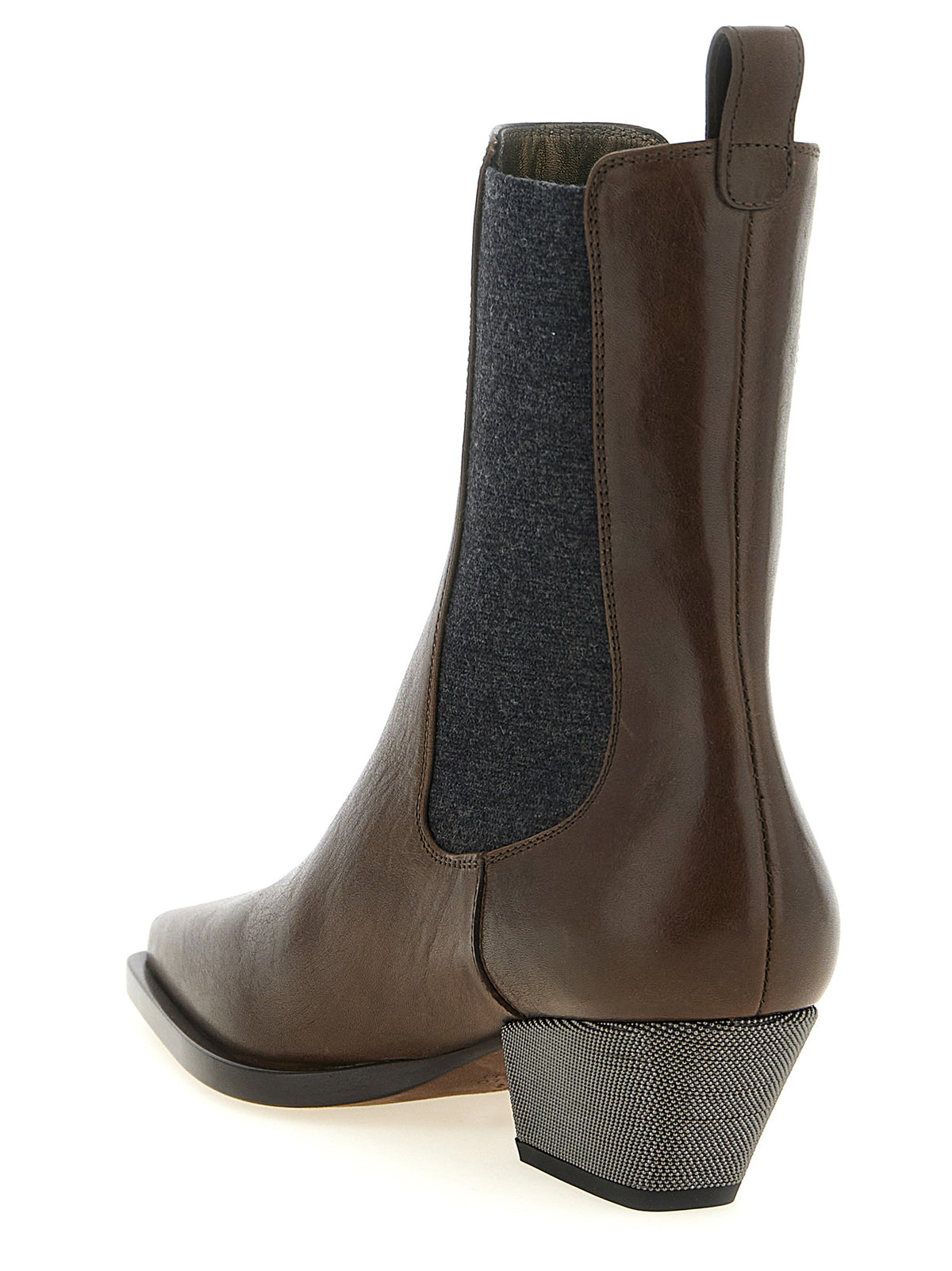 BRUNELLO CUCINELLI Brunello Cucinelli Women 'Precious Heel' Ankle Boots