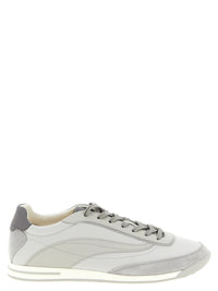 BRUNELLO CUCINELLI Brunello Cucinelli Men Techno And Nubuck Fabric Sneakers