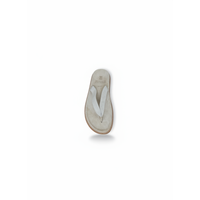 Brunello Cucinelli Brunello Cucinelli Suede Thong Slippers Beige