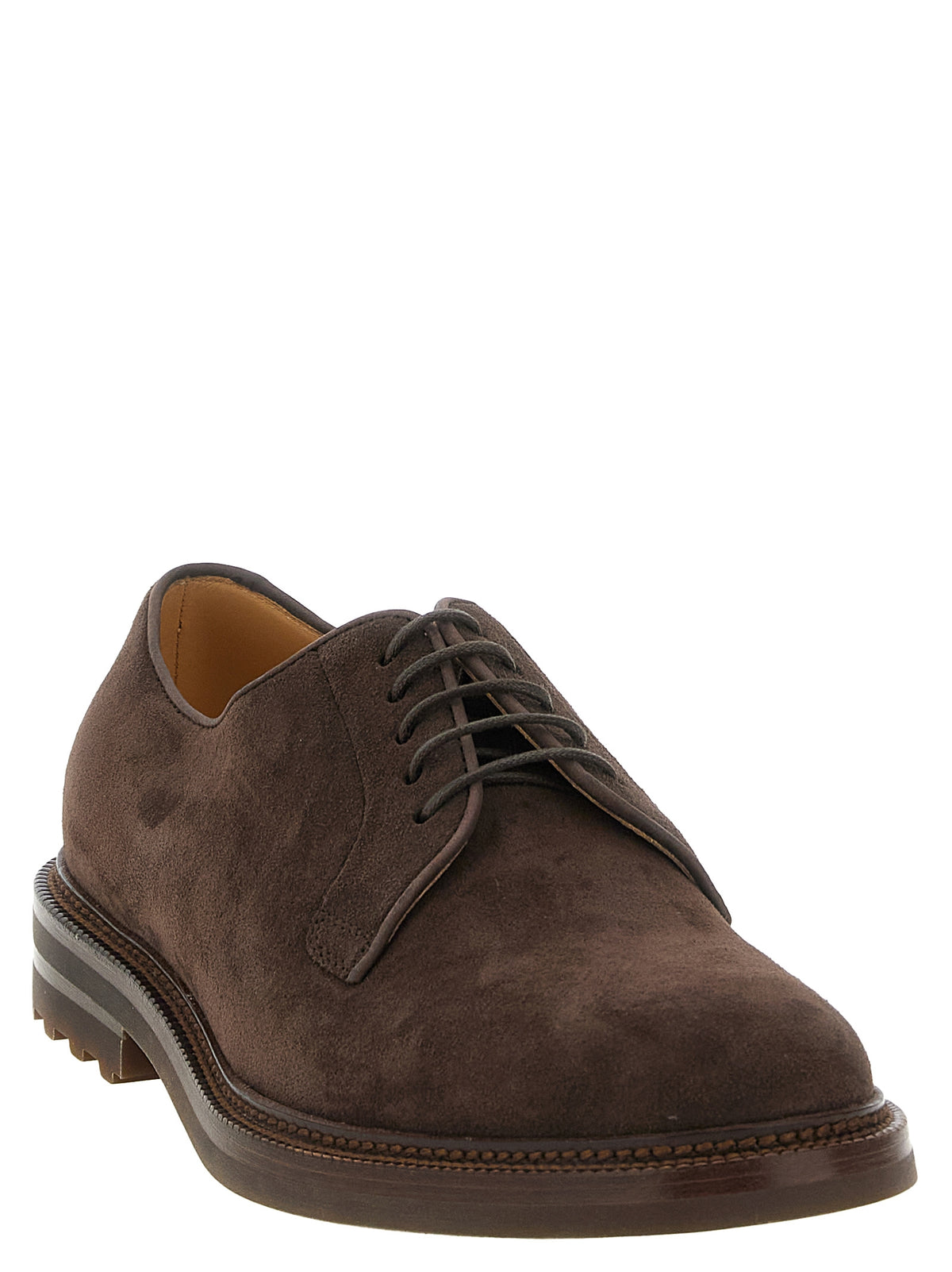 BRUNELLO CUCINELLI Brunello Cucinelli Men Suede Derby
