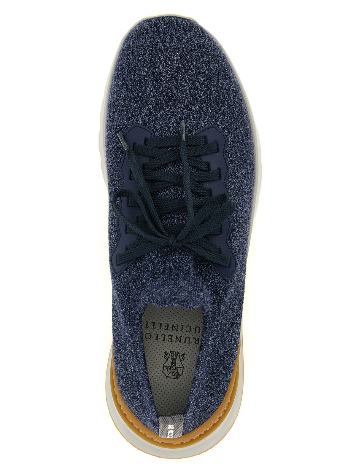 Brunello Cucinelli Men Jacquard Knit Sneakers
