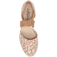 Kascade Womens Canvas Strappy Espadrilles