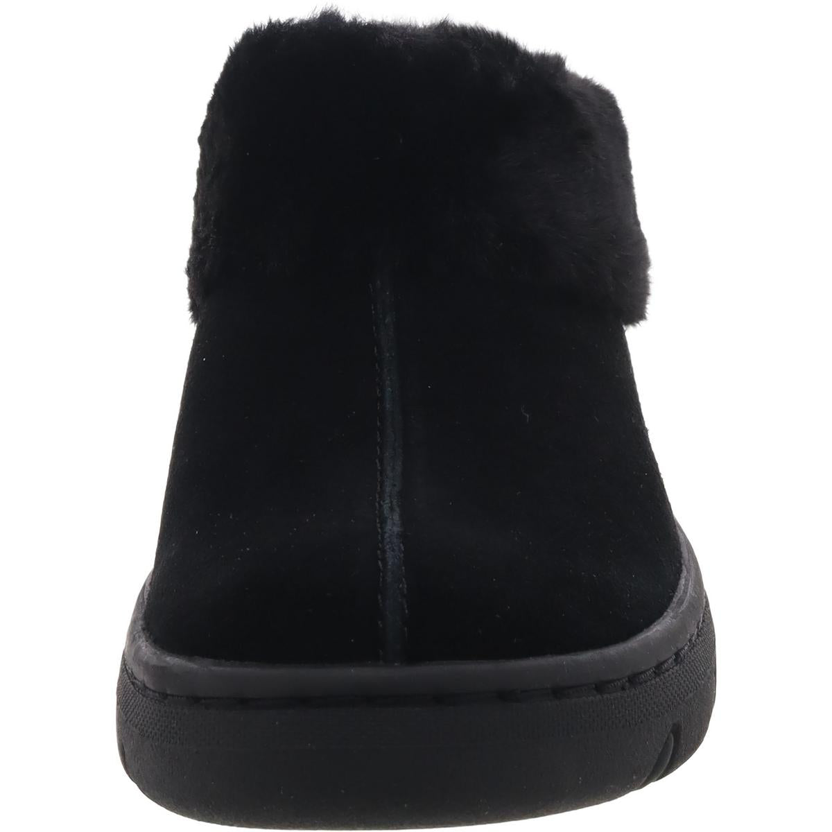 Womens Faux Fur Clogs