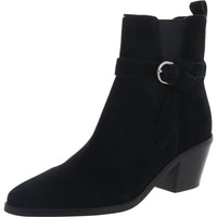 Womens Buckle Ankle Boots