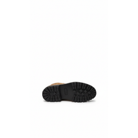 Brunello Cucinelli Suede Lace-Up Combat Boots with Lug Sole