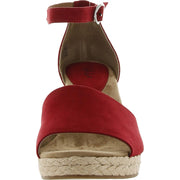 Seleeney Womens Dressy Open Toe Wedge Sandals
