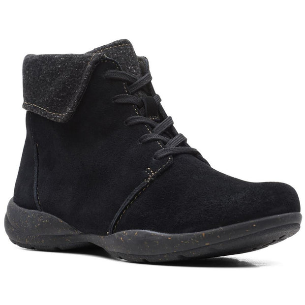Roseville Lace Womens Suede Booties
