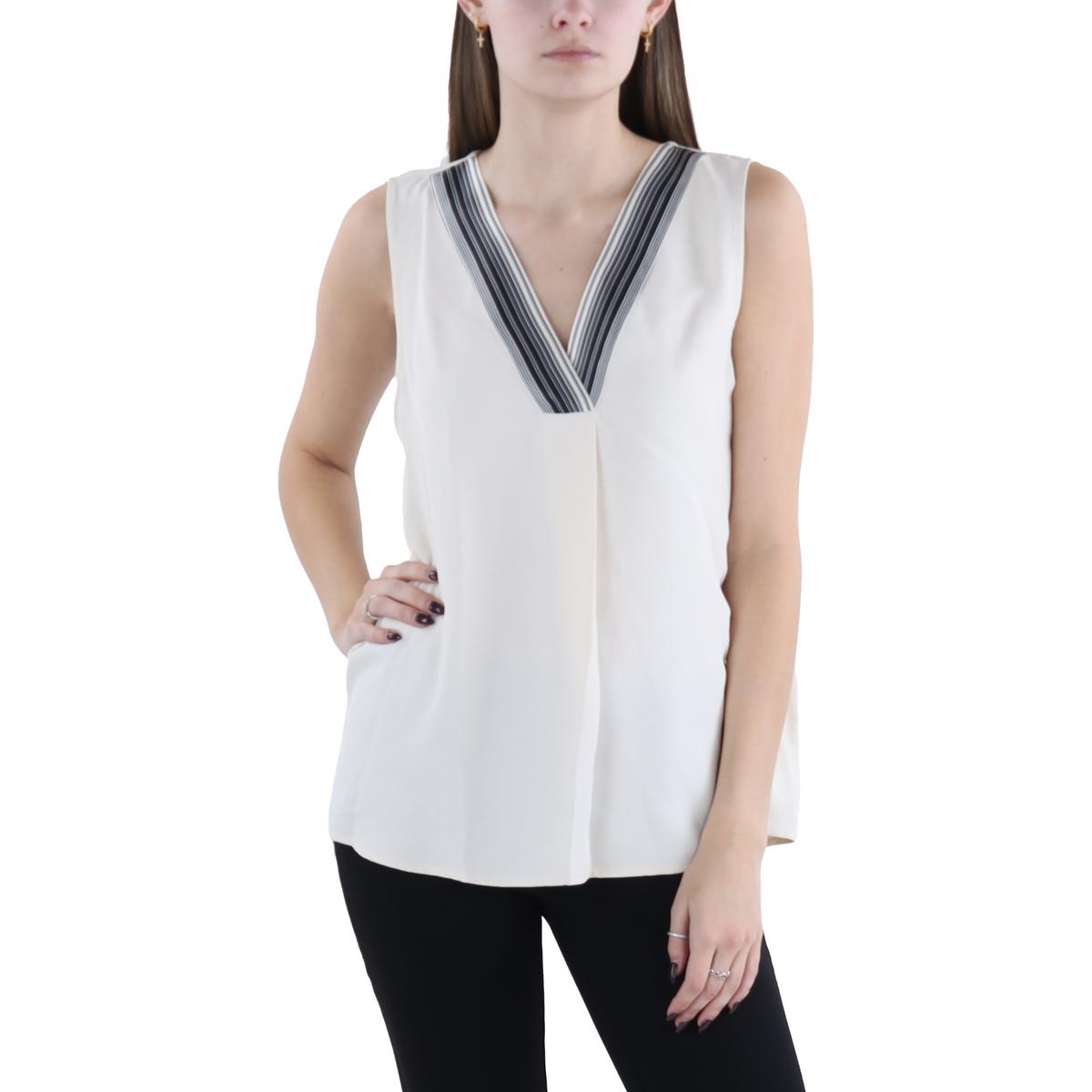 Womens Split Neck Tank Shell