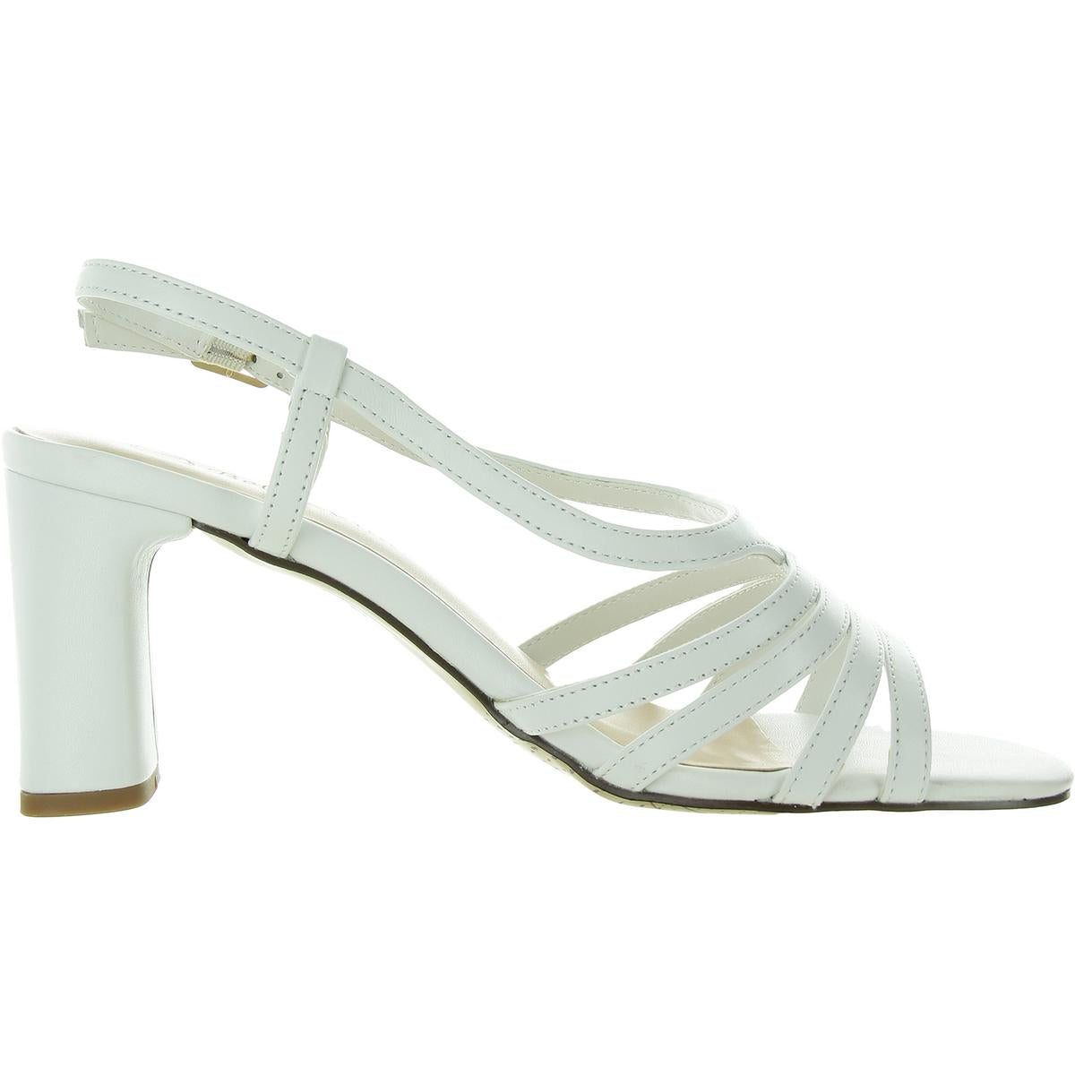 Womens Block Heel Leather
