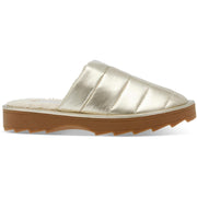 Chex Womens Quilted Faux Fur Lined Slide Slippers