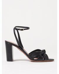 Aquazzura Knotted Twist Sandals Heels Women Black