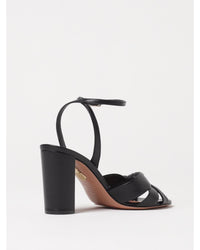Aquazzura Knotted Twist Sandals Heels Women Black