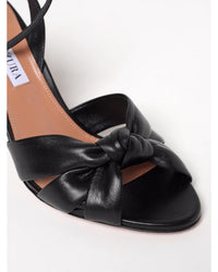 Aquazzura Knotted Twist Sandals Heels Women Black