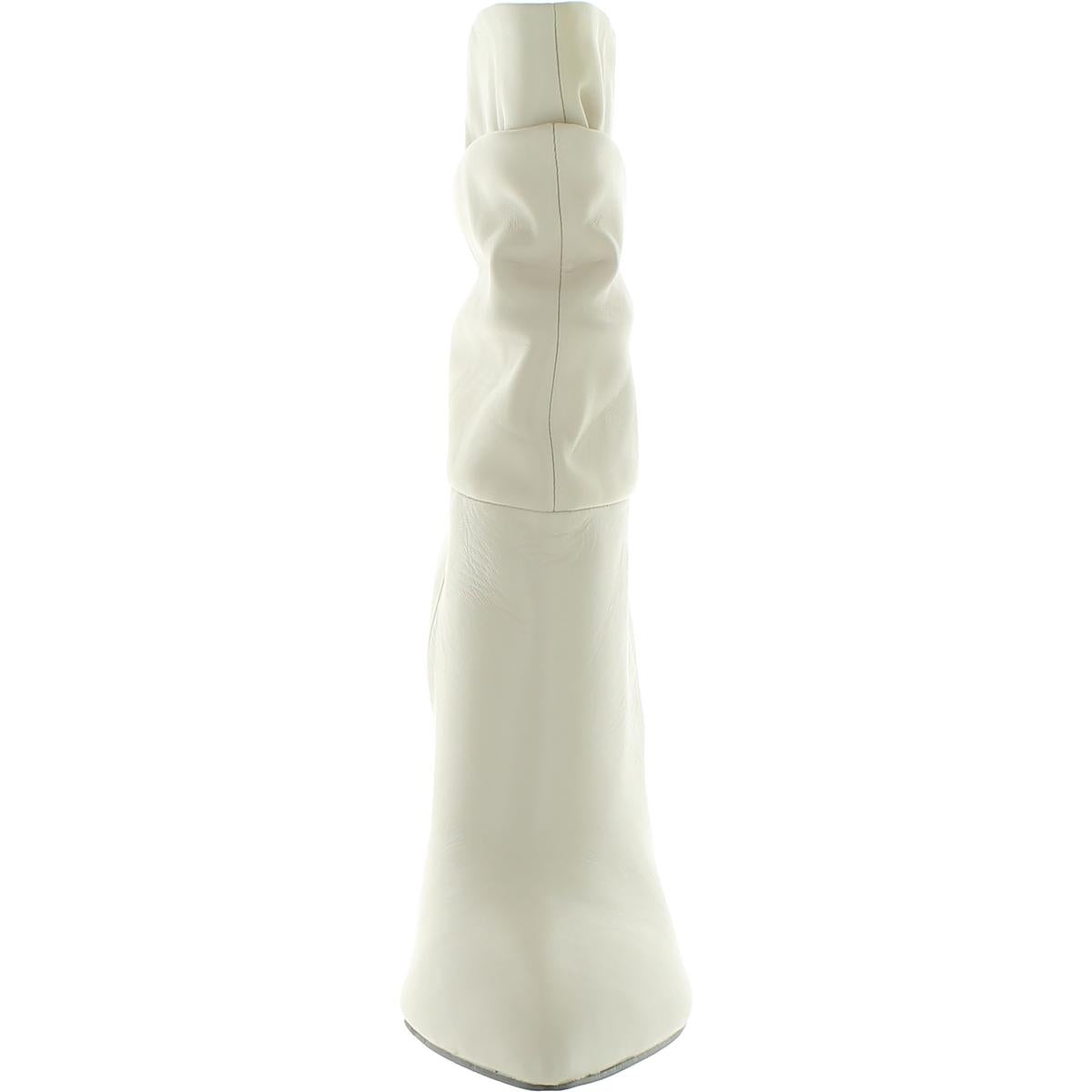JENN Womens Pointed Toe Mid-Calf Boots