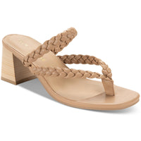 Winnie Womens Braided Slip On Slide Sandals