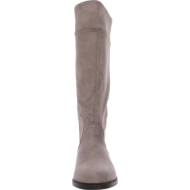Rebecca II Womens Faux Leather Tall Knee-High Boots
