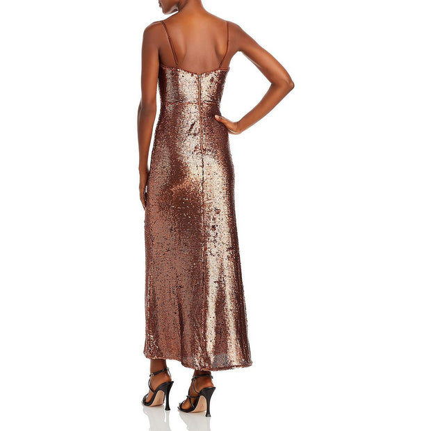 Stasia Womens Sequined Formal Evening Dress