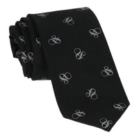 Scotch & Soda Mens Black Tie Black