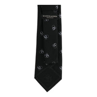 Scotch & Soda Mens Black Tie