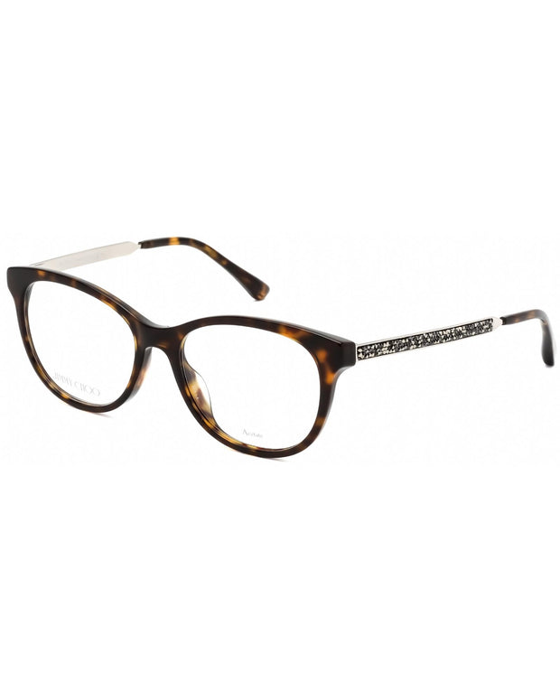 Jimmy Choo Havana Eyeglasses with Clear Lenses