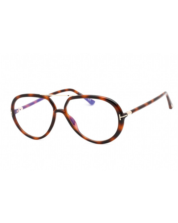 Tom Ford Blonde Havana Clear Lens Eyeglasses