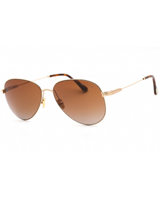 Tom Ford Gold Gradient Sunglasses