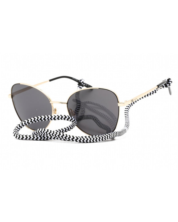 Missoni  MMI 0038/S Sunglasses Black Gold / Grey