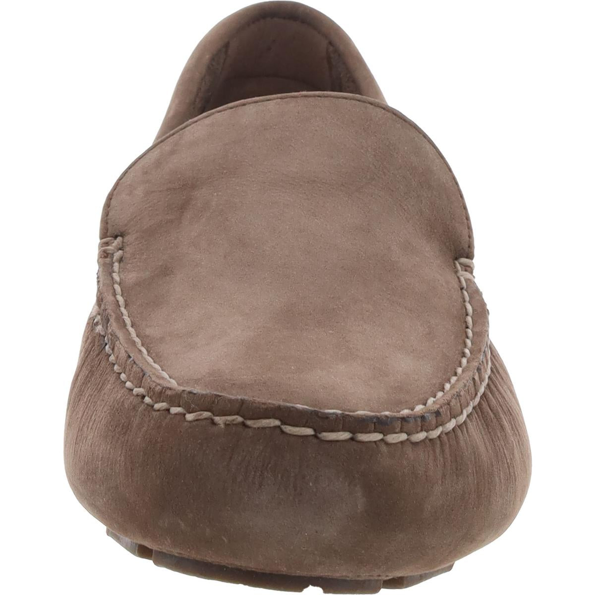Mens Solid Leather Loafers