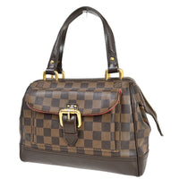 Louis Vuitton Knightsbridge Brown Canvas Handbag (Authentic Pre-Loved)