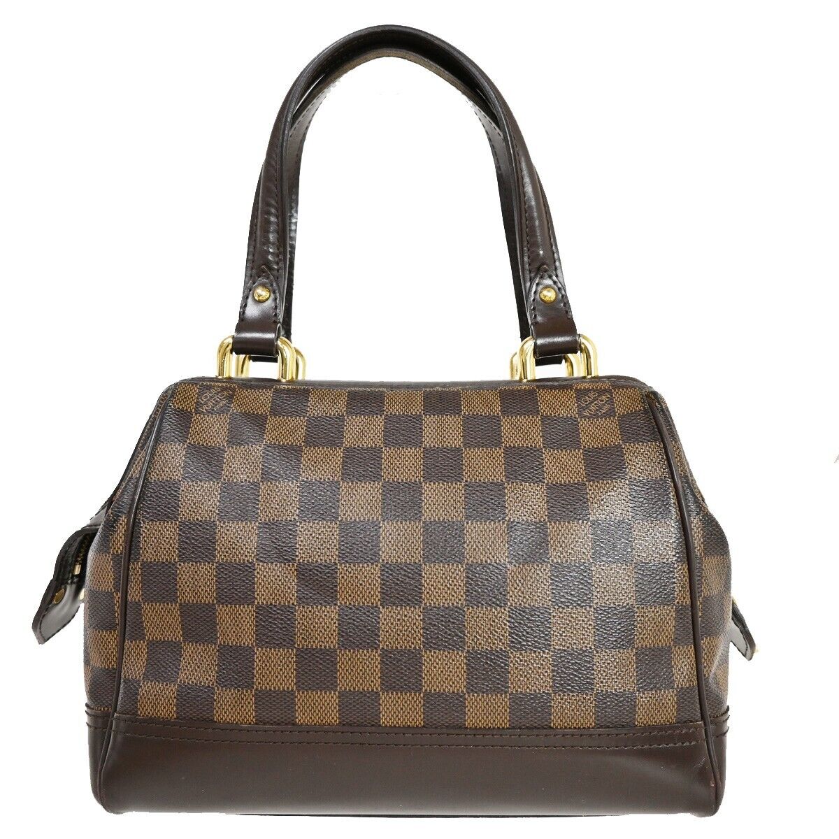 Louis Vuitton Knightsbridge Brown Canvas Handbag (Authentic Pre-Loved)