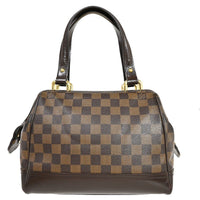 Louis Vuitton Knightsbridge Brown Canvas Handbag (Authentic Pre-Loved)