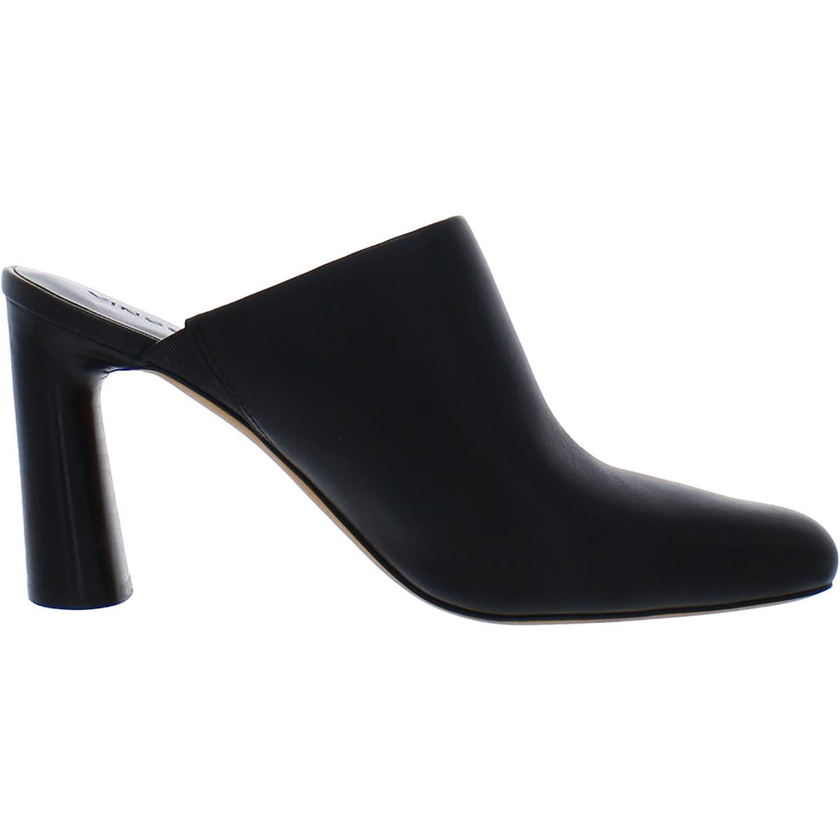 Hera Womens Leather Almond Toe Mules