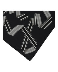 Brioni Mens Patterned Silk Blend Scarf