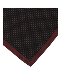 Brioni Mens Patterned Silk Pocket Square
