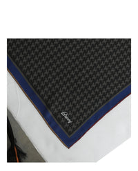 Brioni Mens Houndstooth Pocket Square