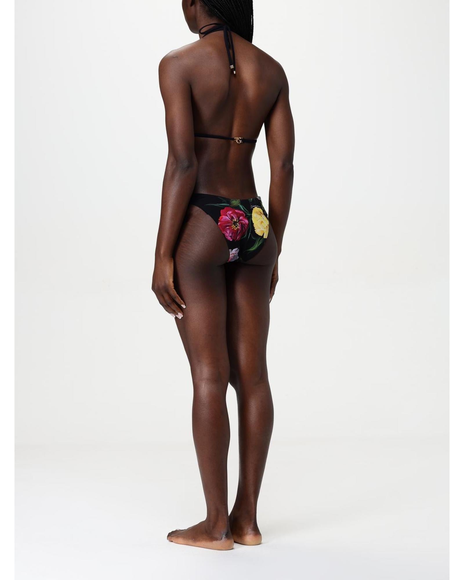 ビキニ DOLCE & GABBANA Peony printed lycra bikini Dolce & Gabbana Floral Print Bikini Swimsuit Women Peony