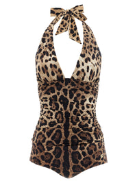 DOLCE & GABBANA Dolce & Gabbana Women 'Leopardo' One-Piece Swimsuit