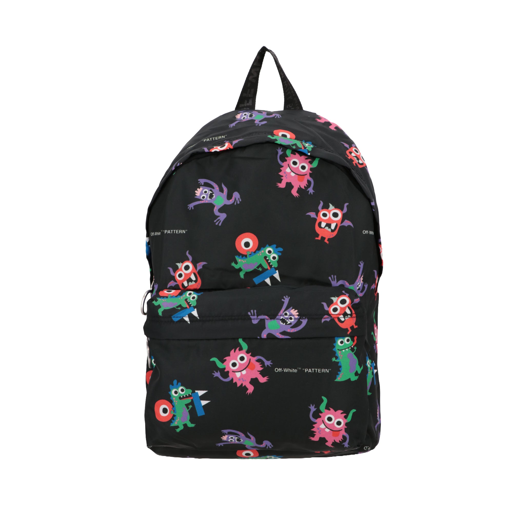 OFFWHITE Off White Kids Black Multi Backpack