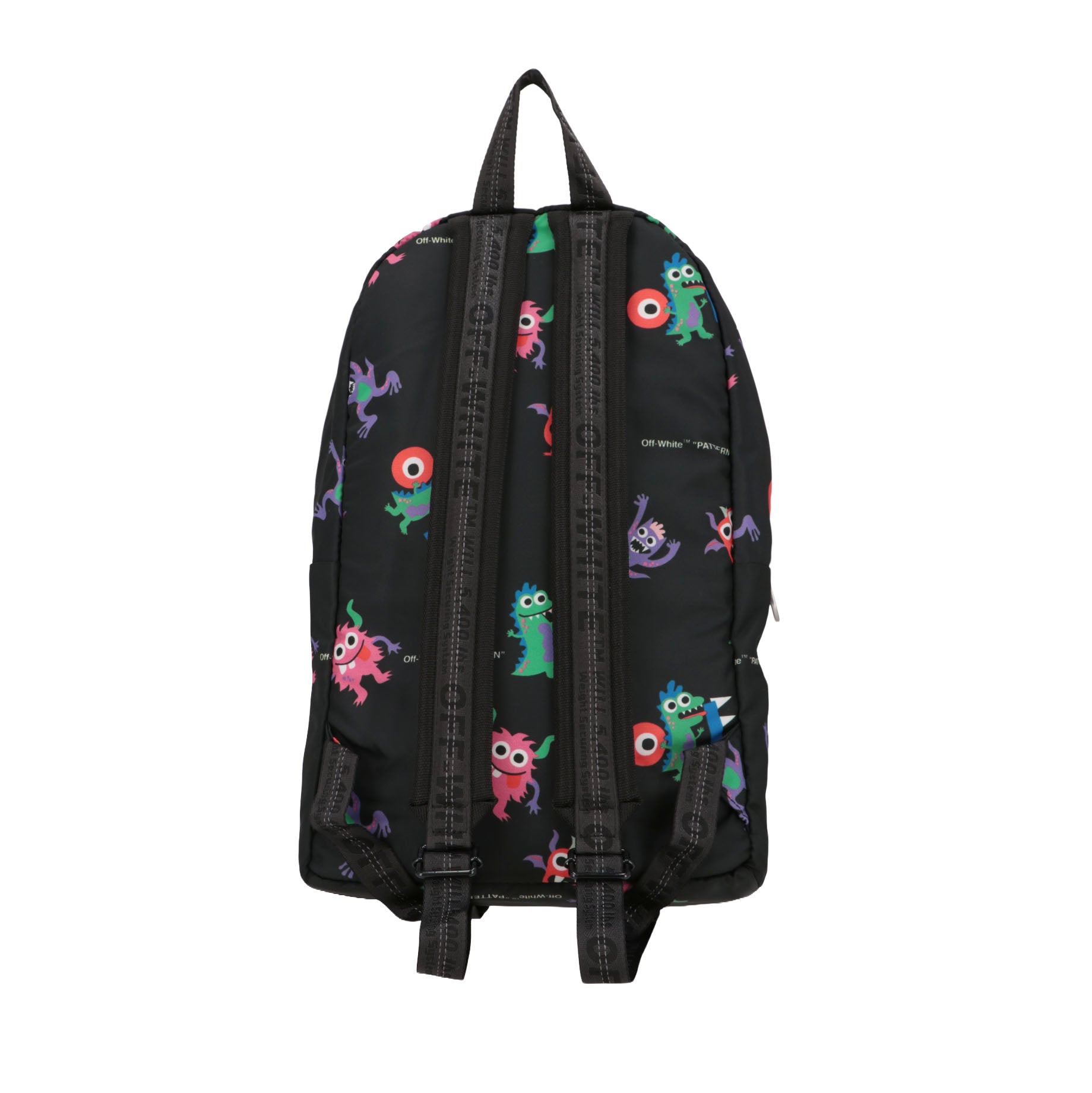OFFWHITE Off White Kids Black Multi Backpack