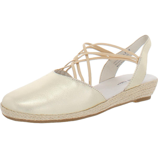 Miracle Womens Strappy Flats Espadrilles