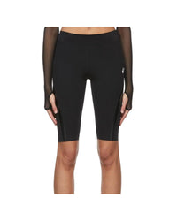 Off-White Athletic Shorts Side Stripe Women Black