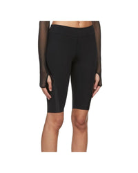 Off-White Athletic Shorts Side Stripe Women Black