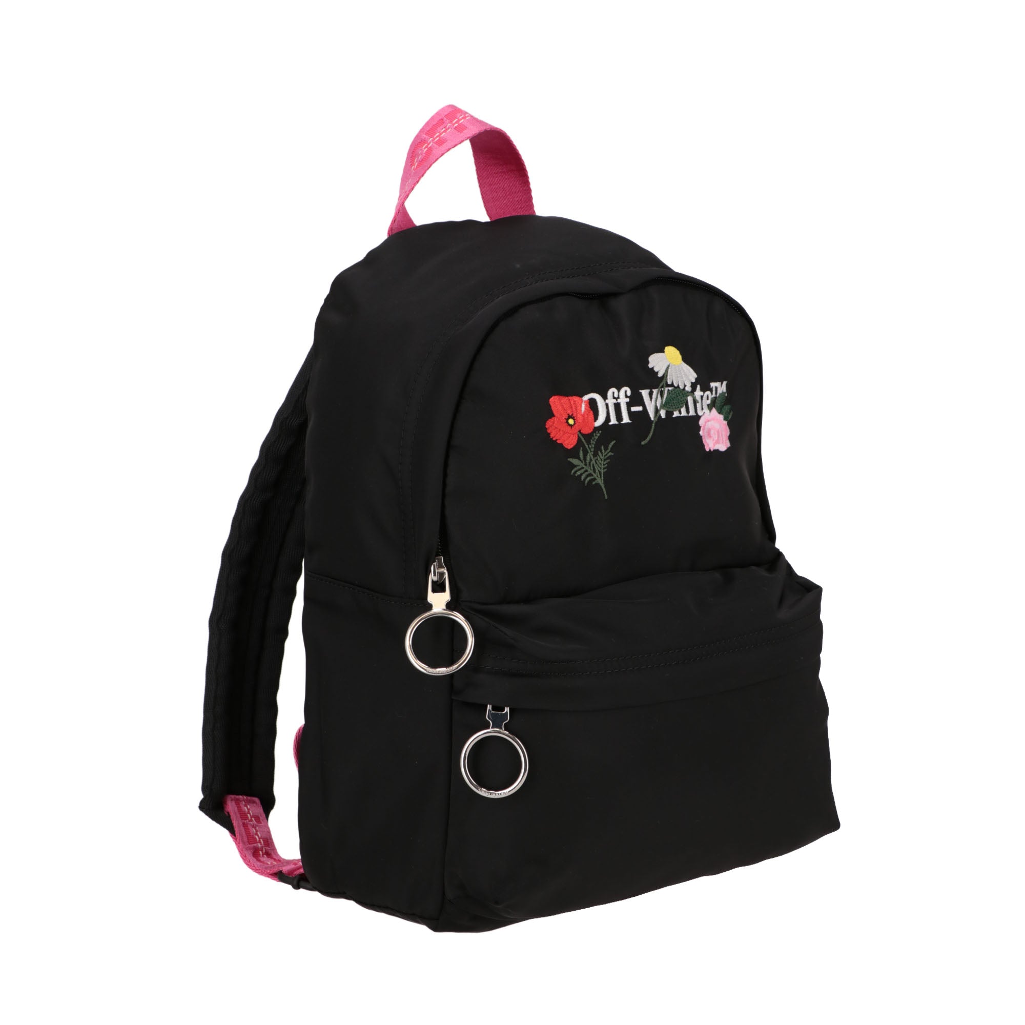 OFFWHITE Off White Kids Black Multi Backpack