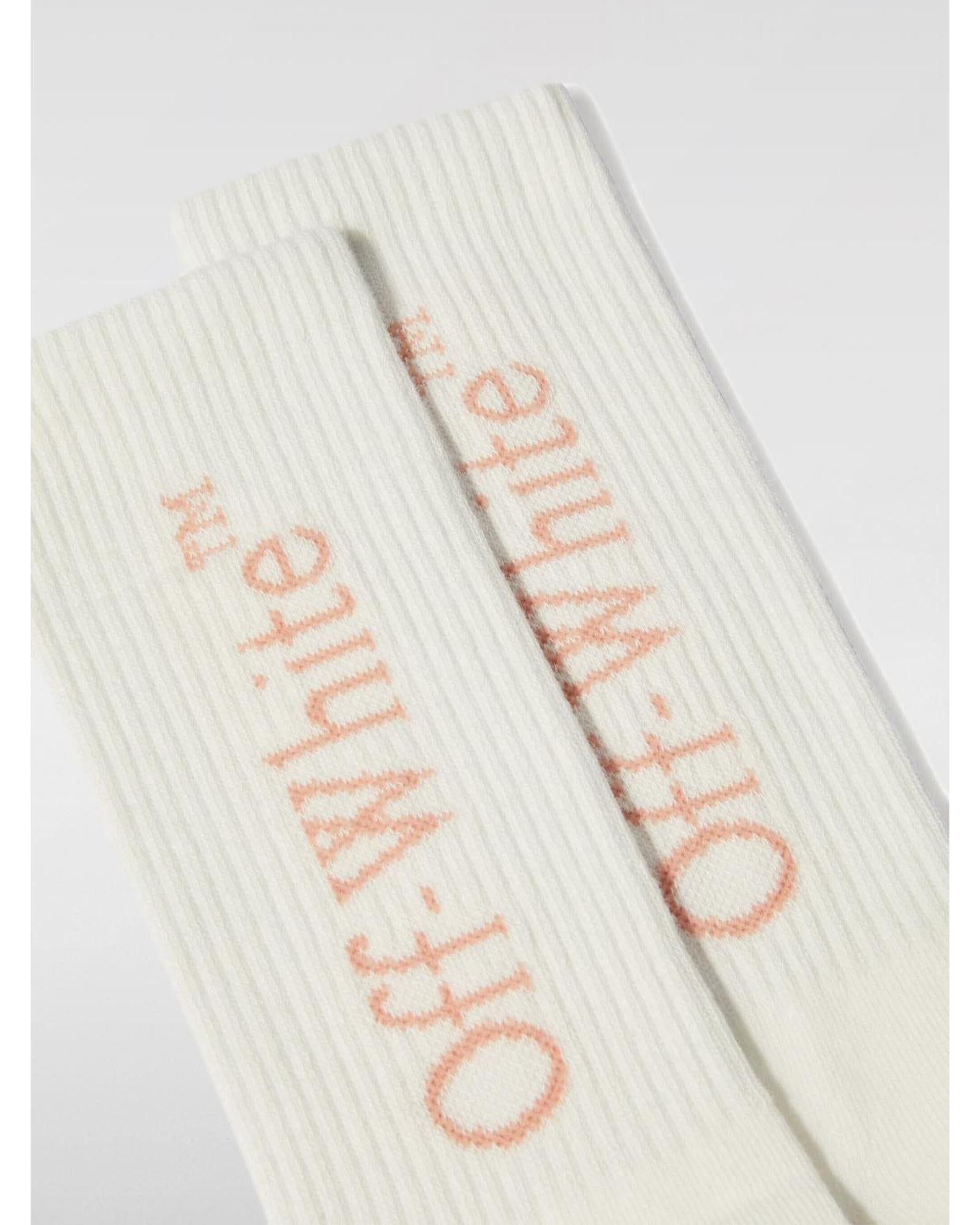 Off-White Kids Kids Logo Socks Pink