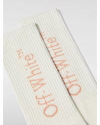 Off-White Kids Kids Logo Socks Pink