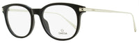 Omega Pantos Eyeglasses OM5013 001 Black/Palladium 53mm Black Palladium